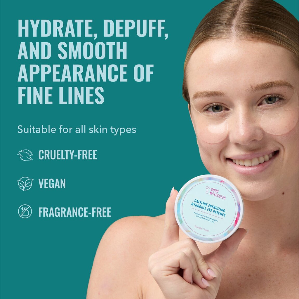 Good Molecules Caffeine Energizing Hydrogel Eye Patches 60ct alternative view 2.