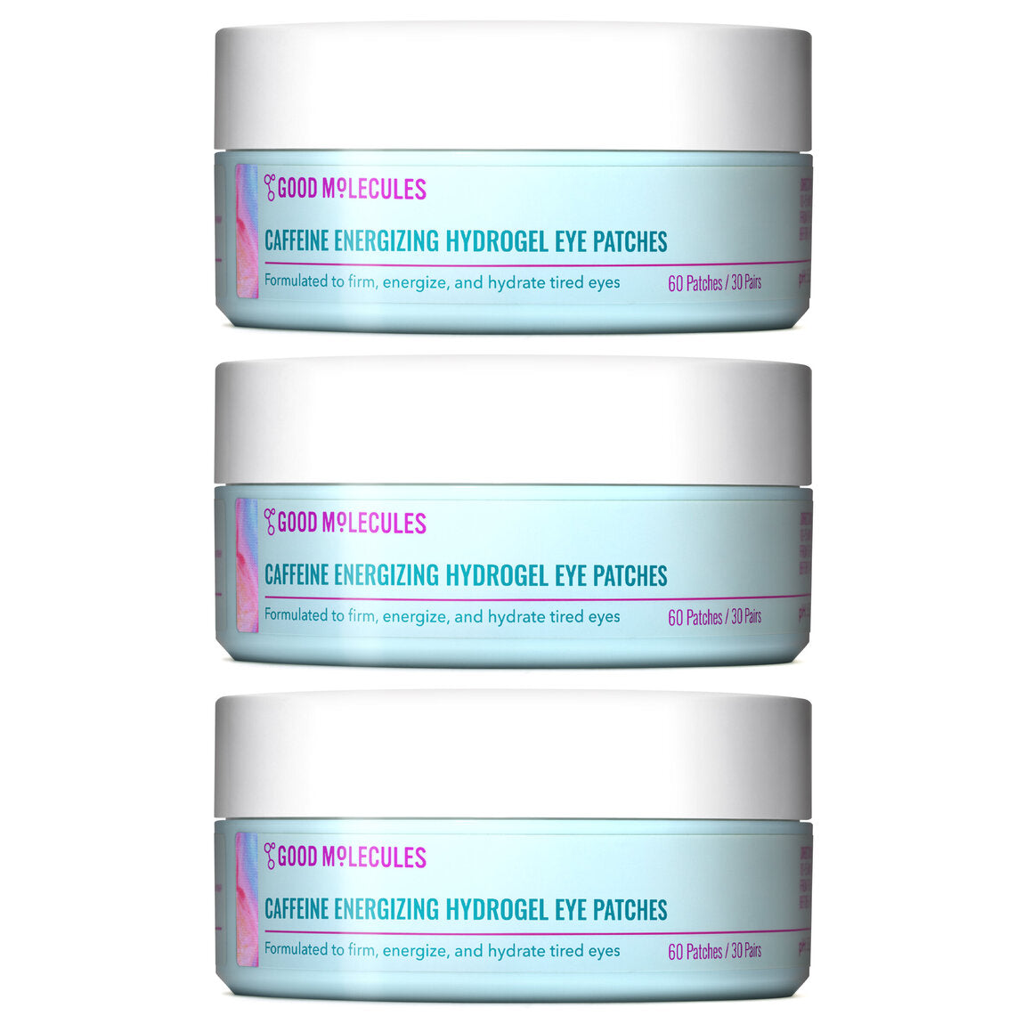 Caffeine Energizing Hydrogel Eye Patches - 60ct (3-Pack)