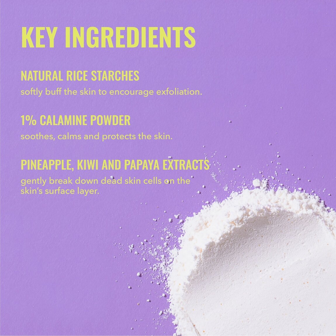 Good Molecules Pineapple Exfoliating Powder 60g alternative view 4.
