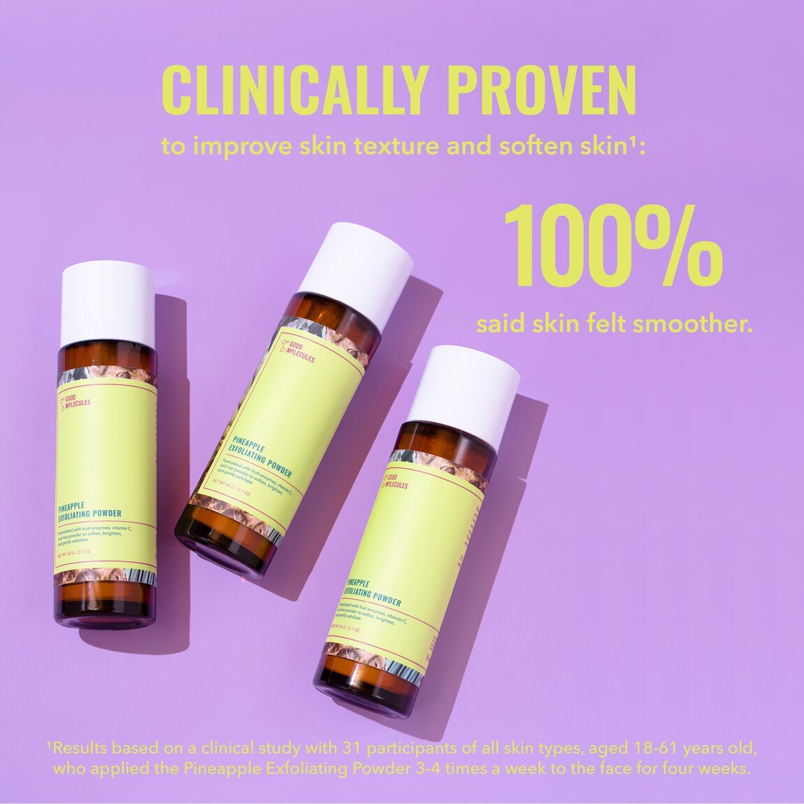 Good Molecules Pineapple Exfoliating Powder 20g alternative view 3.